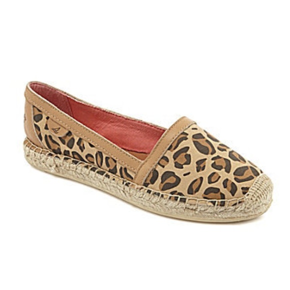 Sperry Shoes - [Sperry] 'Danica' Espadrille in Sand Leopard